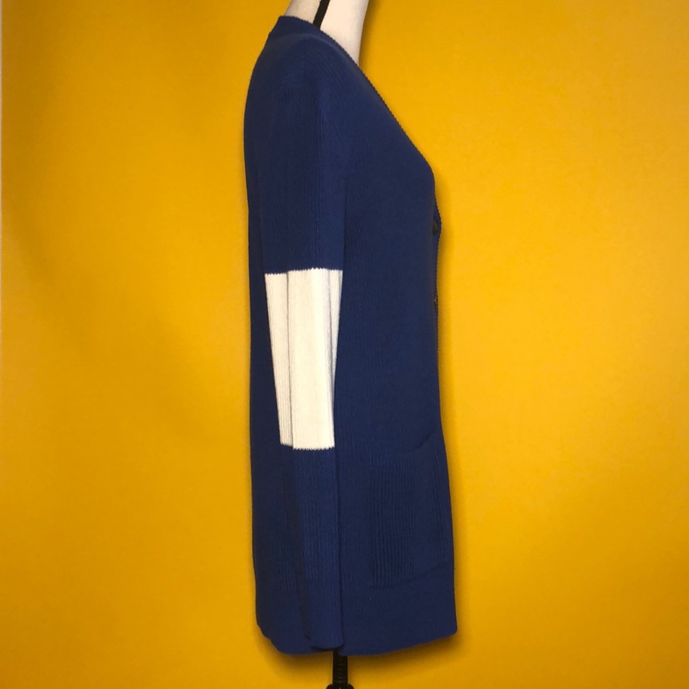 CALVIN KLEIN JEANS long cardigan w/two pockets - Picture 3 of 8